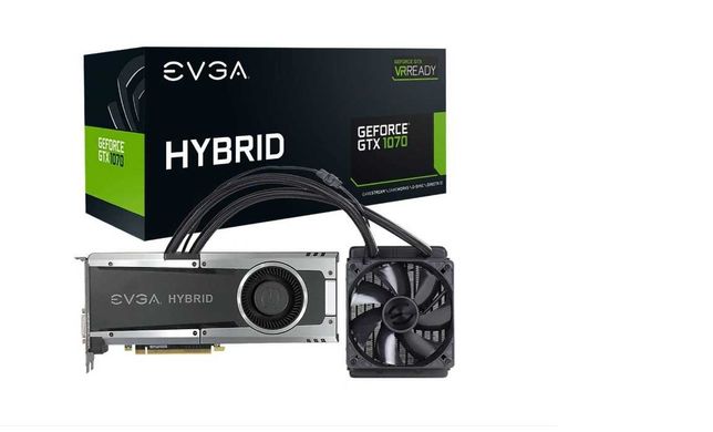 Placa video EVGA GeForce GTX 1070 GAMING, 8GB GDDR5, HYBRID Garantie