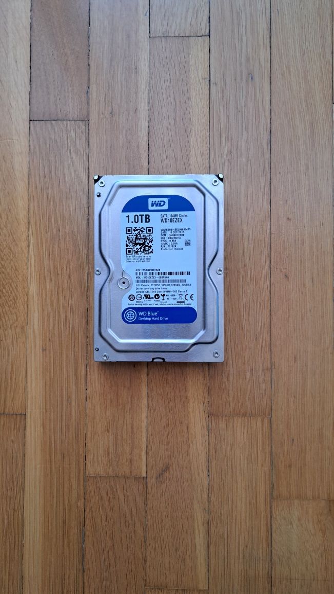 Hard drive desktop WD Blue, 1 TB, stare foarte buna