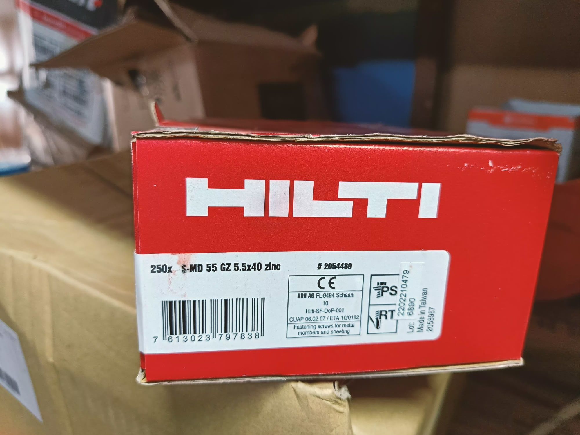 Шуруп по металлу HILTI