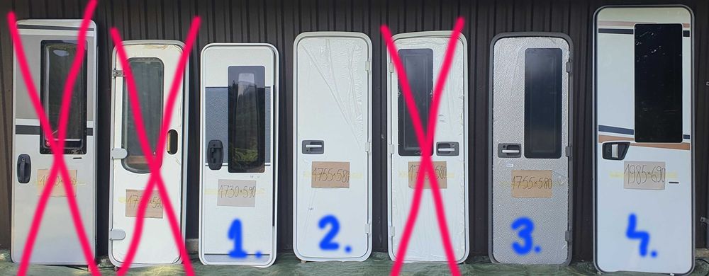 7 usi de rulota si autorulota, inclusiv toc, NOI,  import Germania