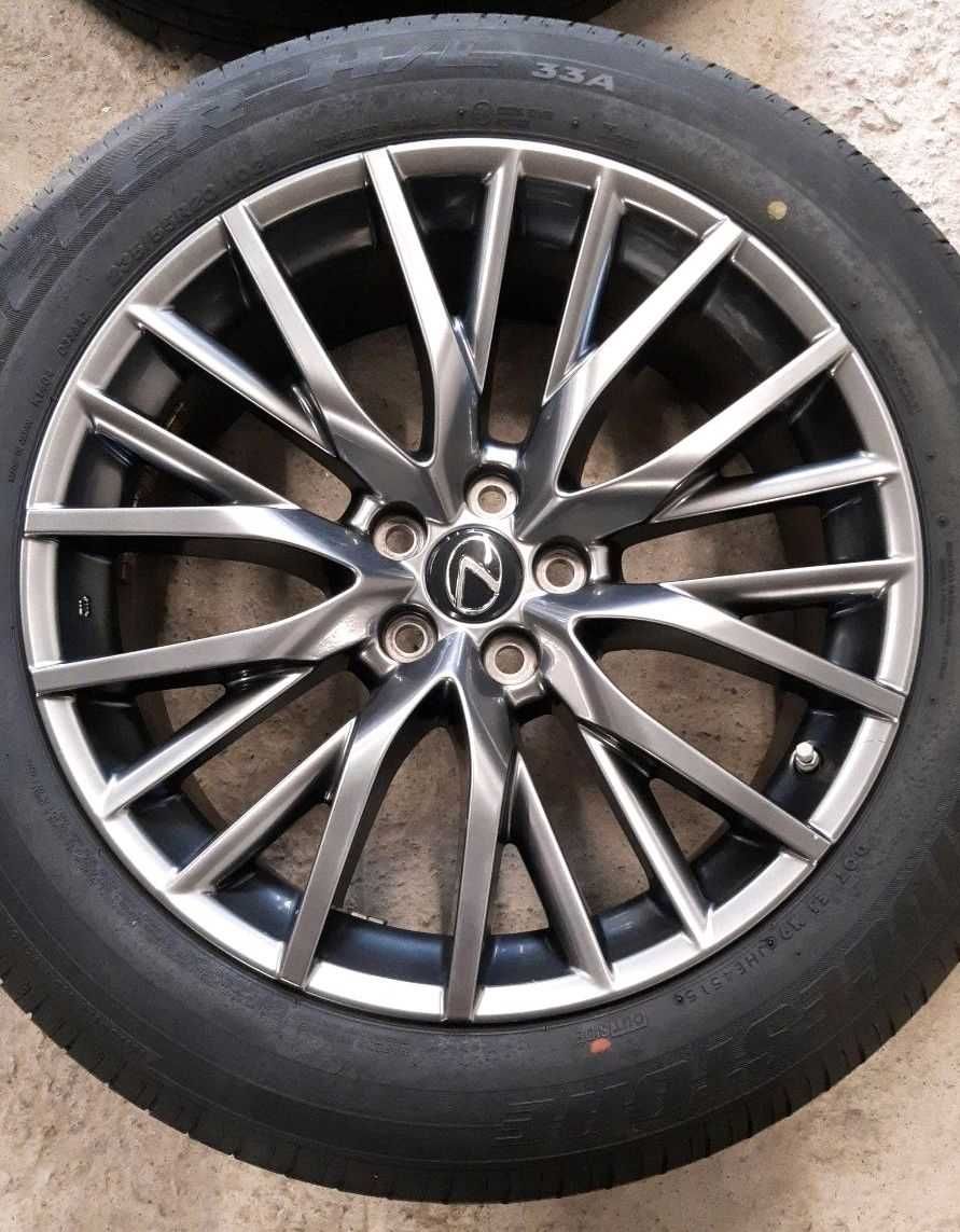 Jante 20" Lexus RX 450h F Sport  anvelope vara Dunlop 235 55 20