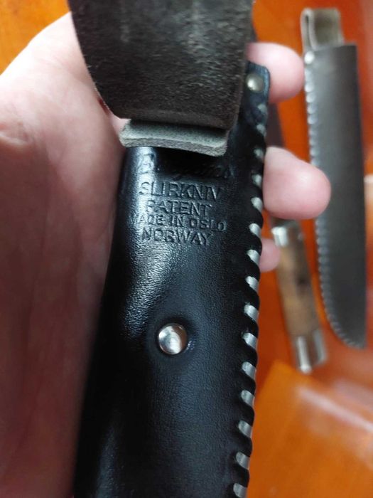 Cutit Vinatoare Vechi ani 1931 Bergans Sliring Norway Rar!