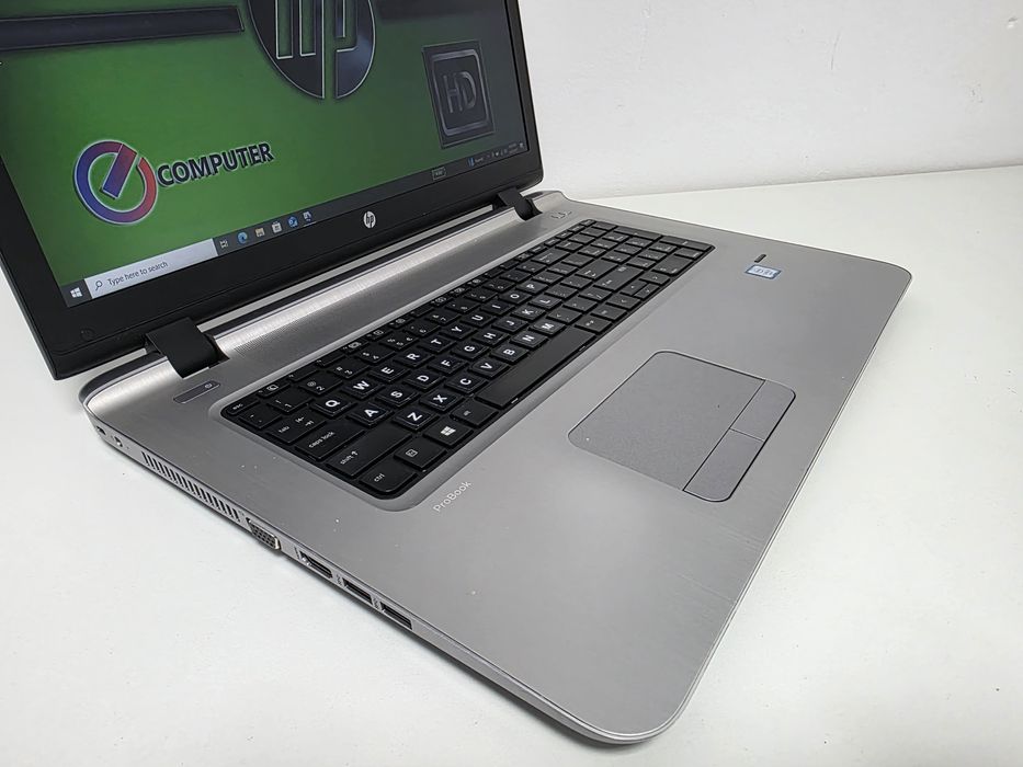 Laptop HP Probook display MARE 17.3" i5 16gb ssd gaming. GARANTIE