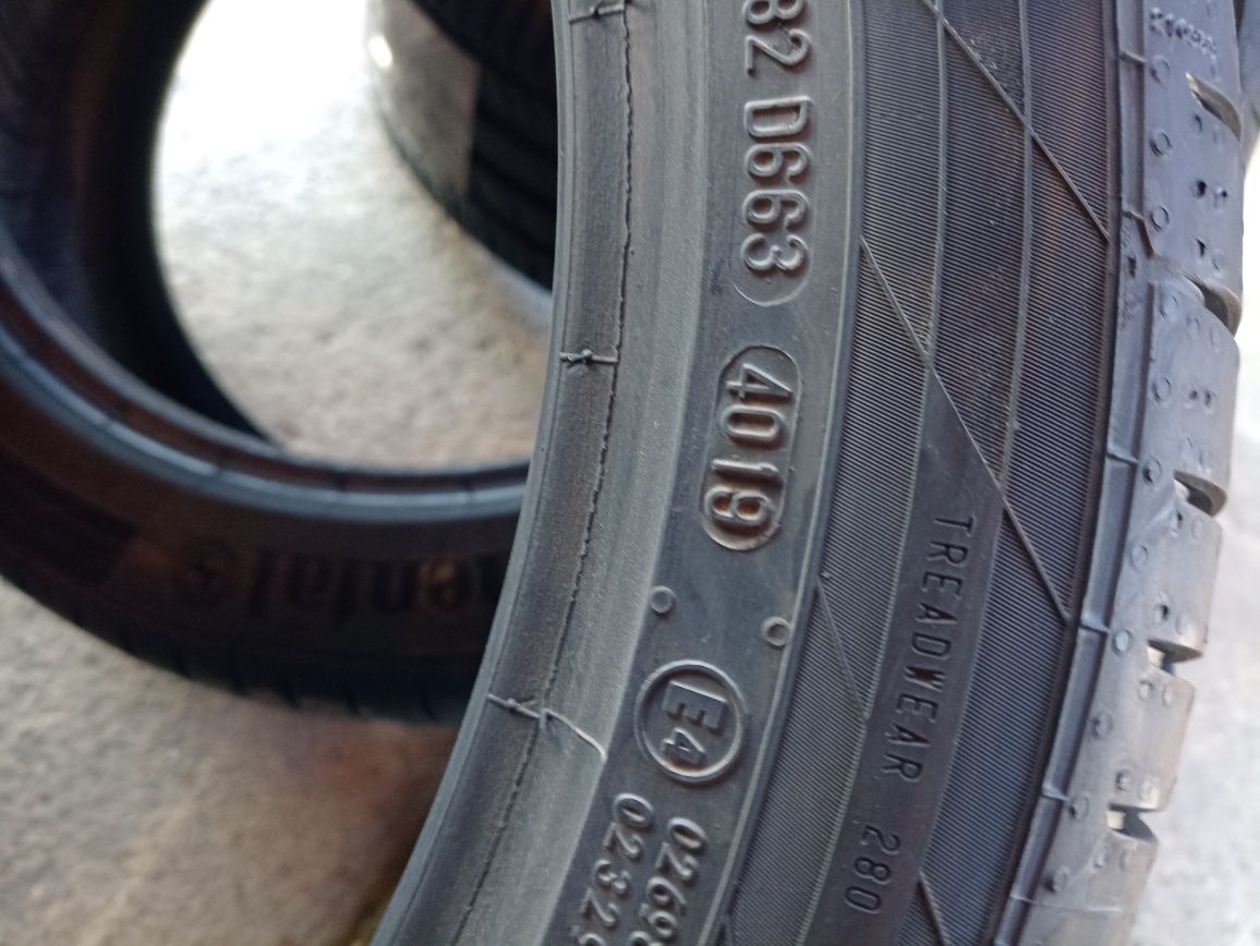 4 anvelope de vara NOI Continental 225/45 R19 dot 4019