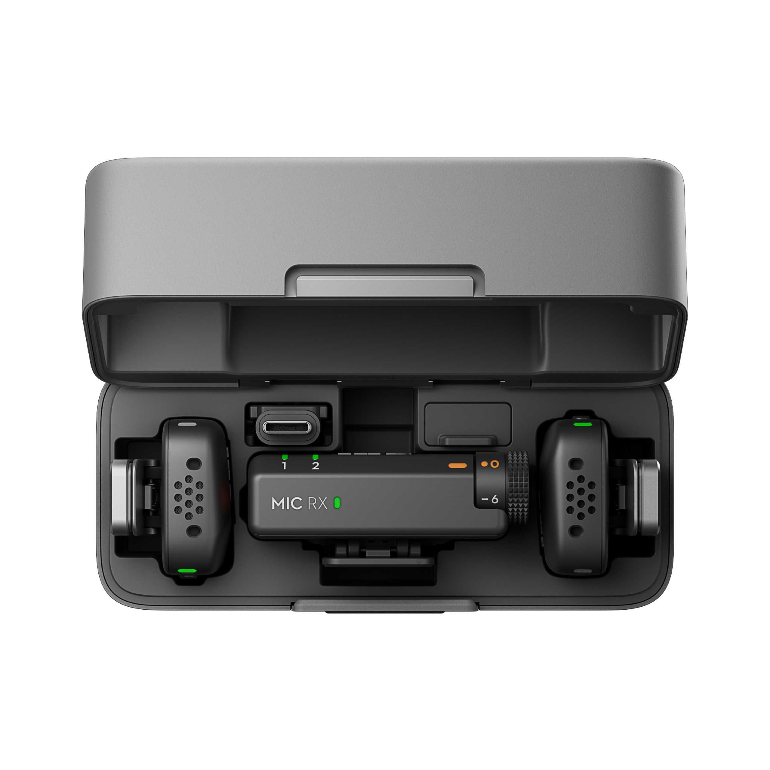 Петличный микрофон DJI Mic Mini (2 TX + 1 RX + Зарядный Кейс)