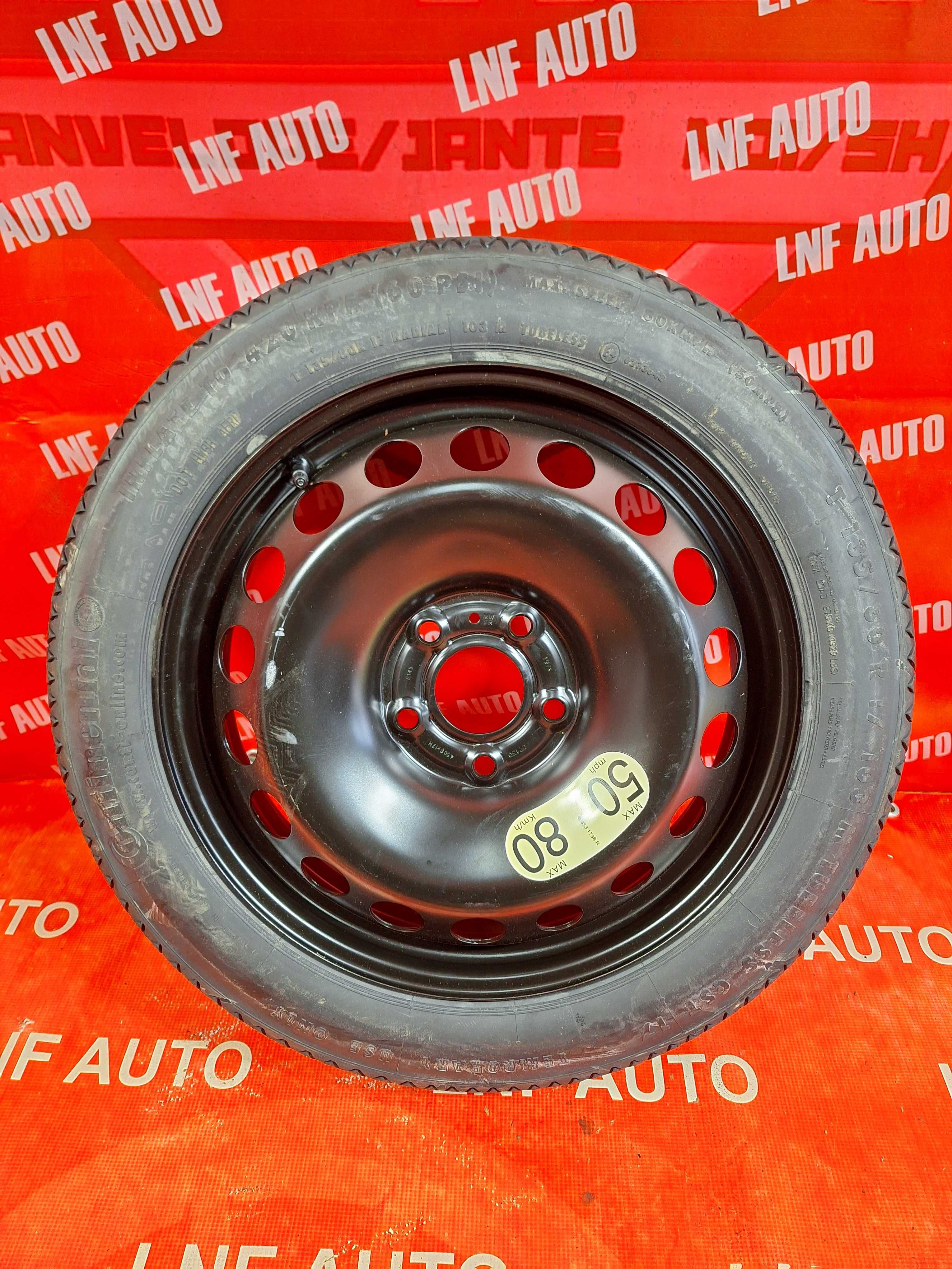 Roata Rezerva SLIM 5x114.3 17'' Renault Megane Talisman Arkana NISSAN