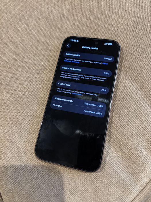 iPhone 16 Pro Max Gold 256GB