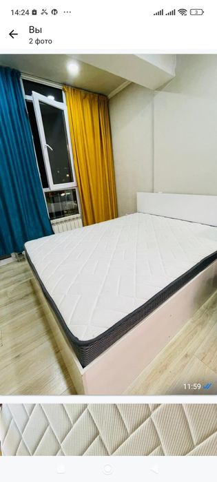 Кровать двуспальная Новый