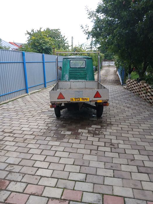 Piagio Ape 50 inmatriculat primarie.