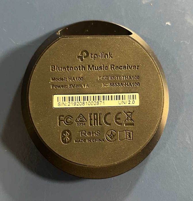 Bluetooth Music Receiver, Receptor de muzica Bluetooth