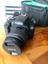 Aparat Canon EOS4000D/wi-fi/obiectiv/trepied/ghiozdan