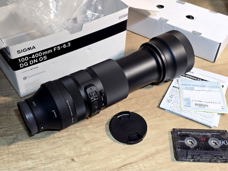 Obiectiv SIGMA 100-400mm, f5-6.3, nou ,montura SONY, full frame