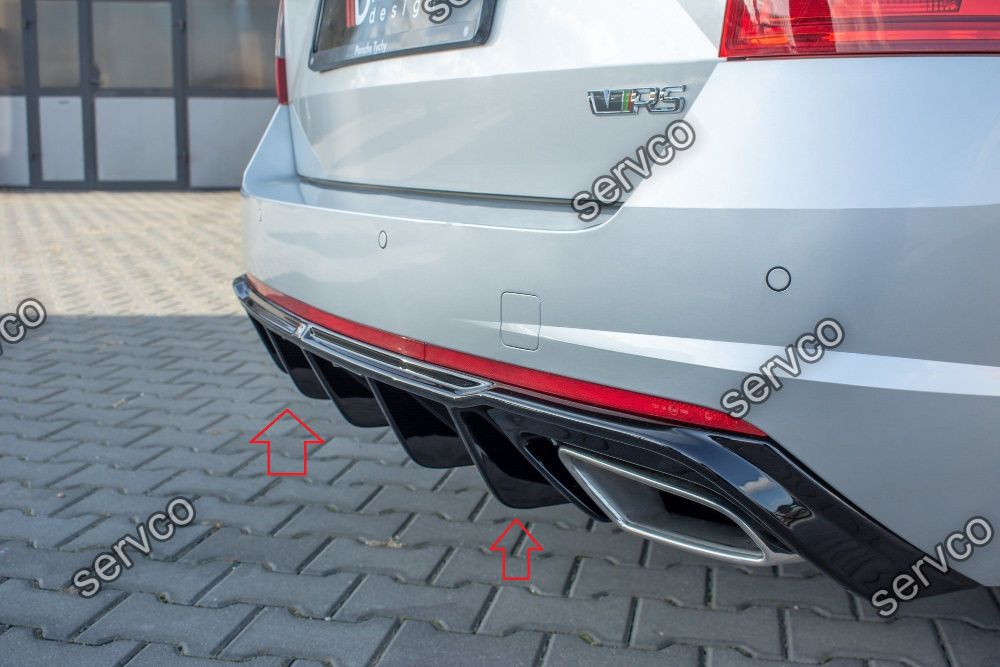 Bodykit tuning sport Skoda Octavia MK3 RS 2013- v1 Maxton Design