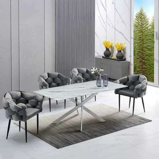 Scaun Living din catifea Modern 3 culori LUX DHB 256 LIVRARE GRATUITA!