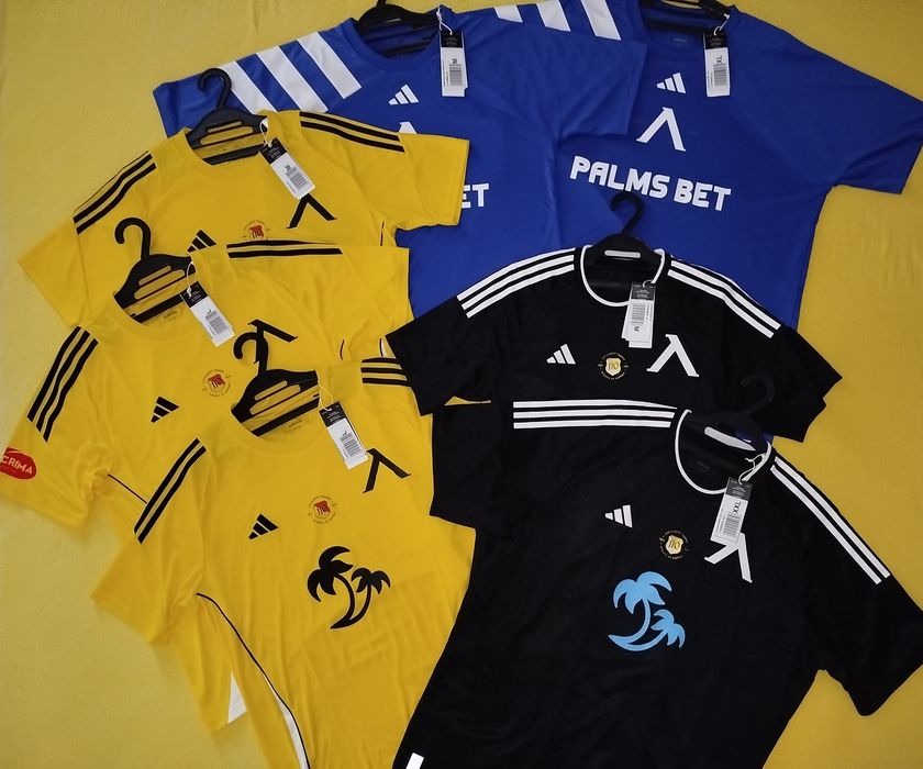 "Официални мачови фланелки", на Левски София, от сезон 24/25г. 110г.