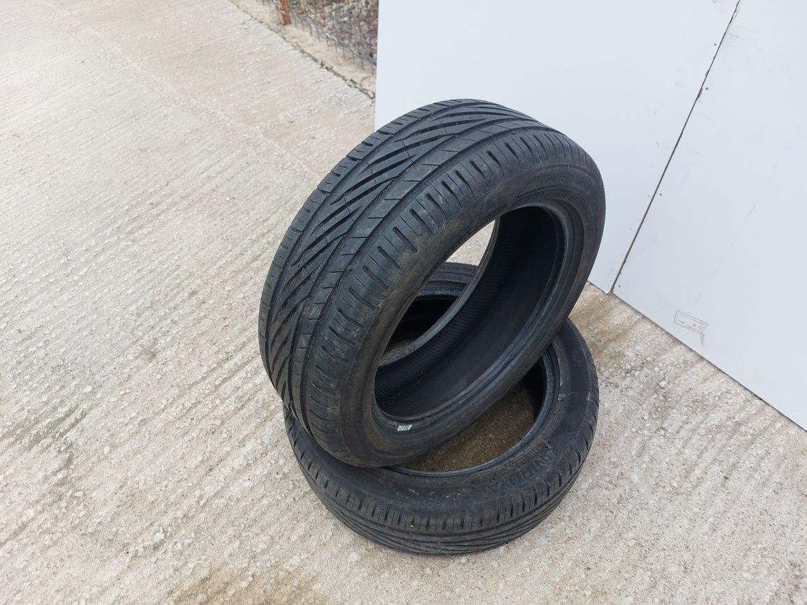 150 lei bucata! Doua anvelope VARA 205 55 17 Uniroyal 2021! 7 mm