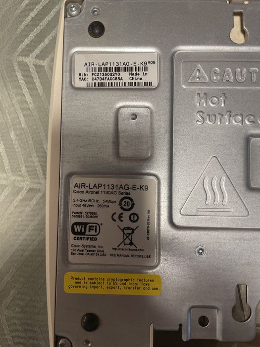 AP Cisco Air LAP1131AG-E-K9