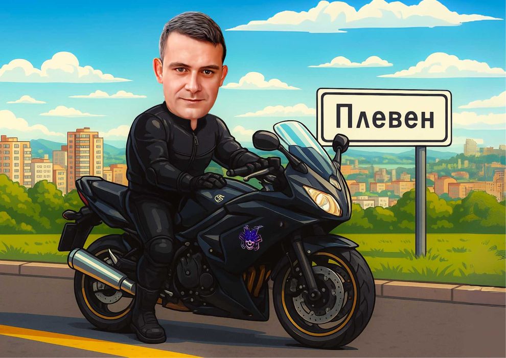 Карикатури за Подарък , за юбилей , за рожден ден , за влюбени