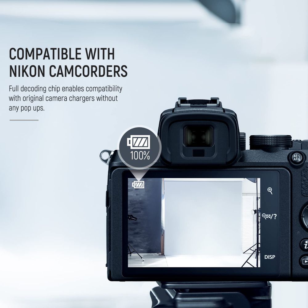 Батерии за Nikon. Зарядно. Z30. Z50. ZFC. EN-EL25. Камера. nikon