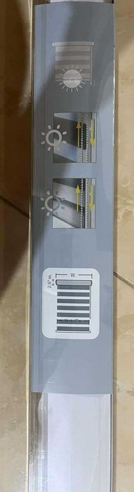 Jaluzea tip zebra, roleta fereastra, 71,1cm X 231cm