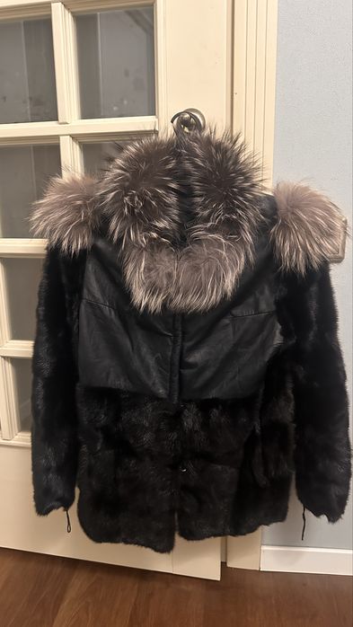 Короткая шубка из норки