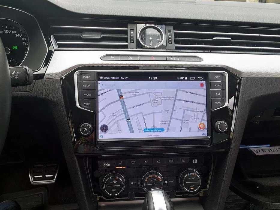 Navigatie VW Passat B8 2+32GB ,QLED 9" Wireless Carplay Android Auto