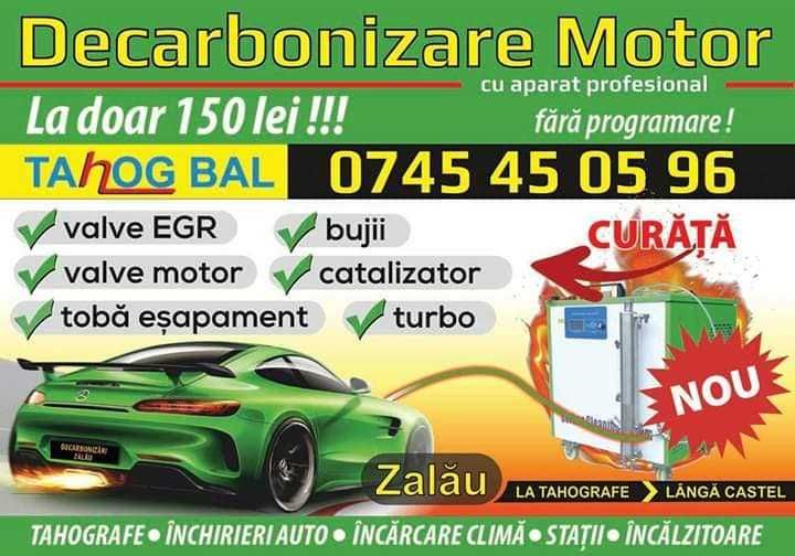 Decarbonizare motor in Zalau