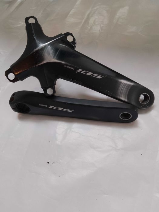 Курбел Shimano 105 FC-R7000 + Плочи RIRO 52/36  (употребявани)