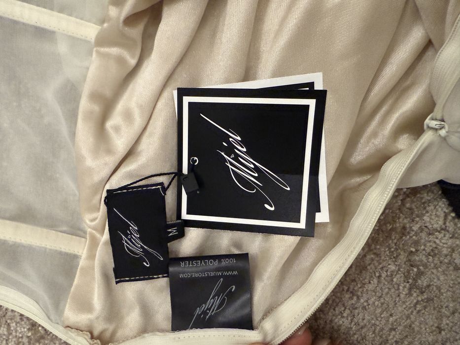 Рокля Mijel CLOUD COUTURE бяла