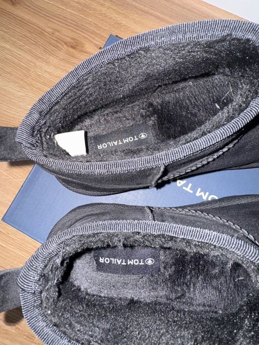 Черни боти Tom Tailor