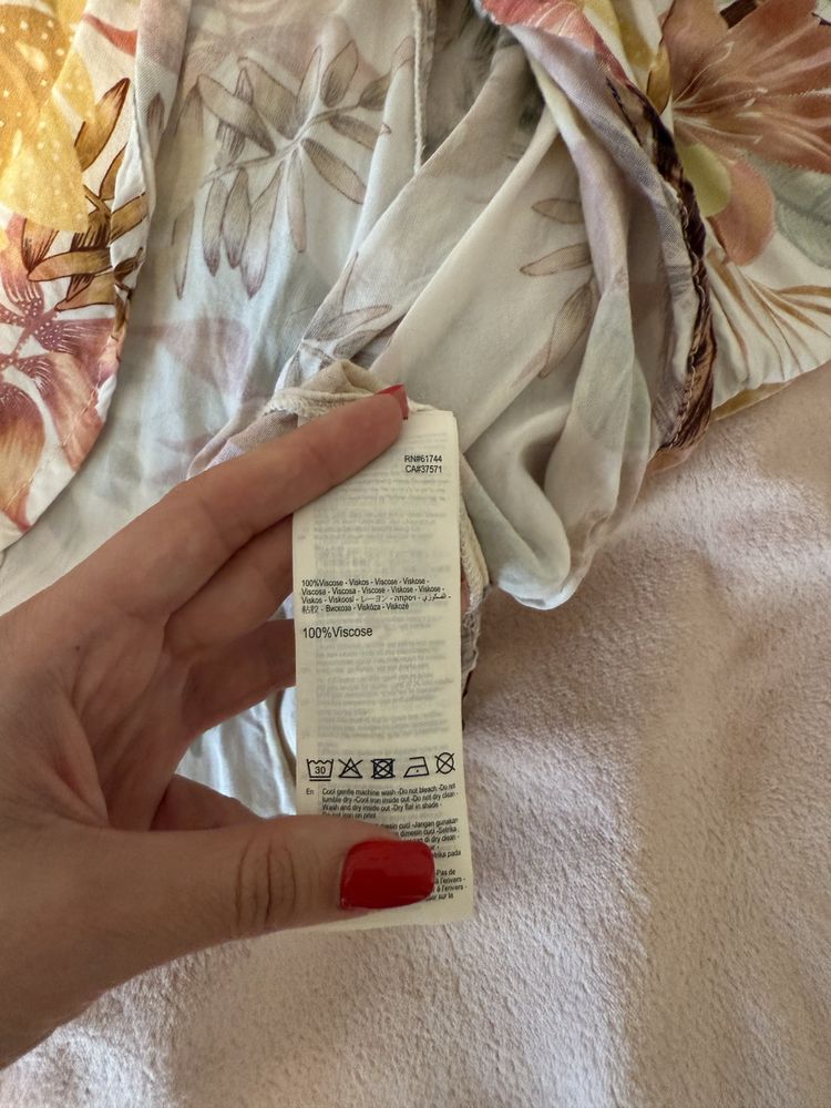 Rip Curl рокля  100% viscose