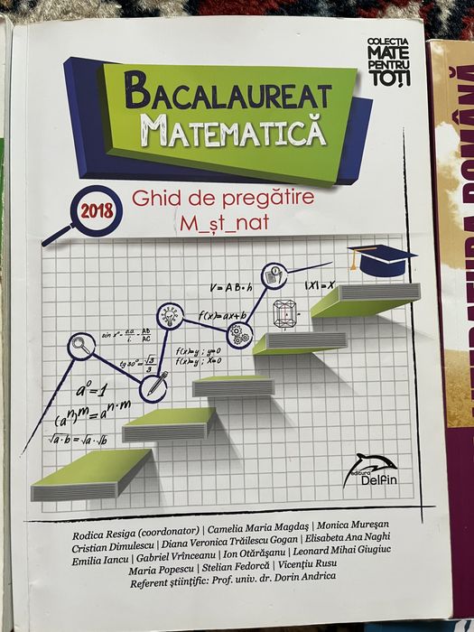 Cărti pt bac , romană mate geografie noi super oferta