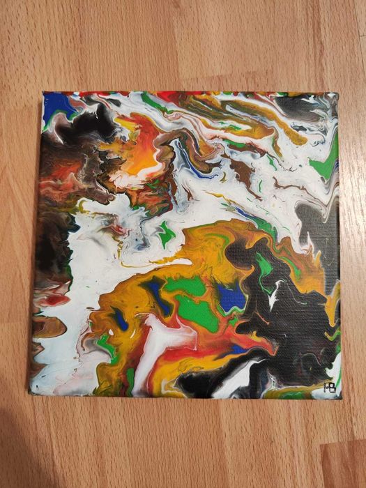 Tablou arta abstracta 4 buc