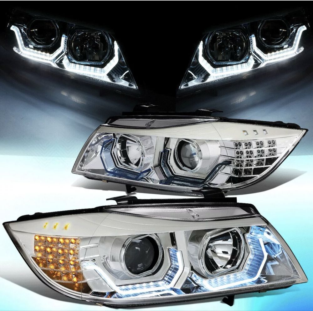 Faruri 3D LED Angel Eyes