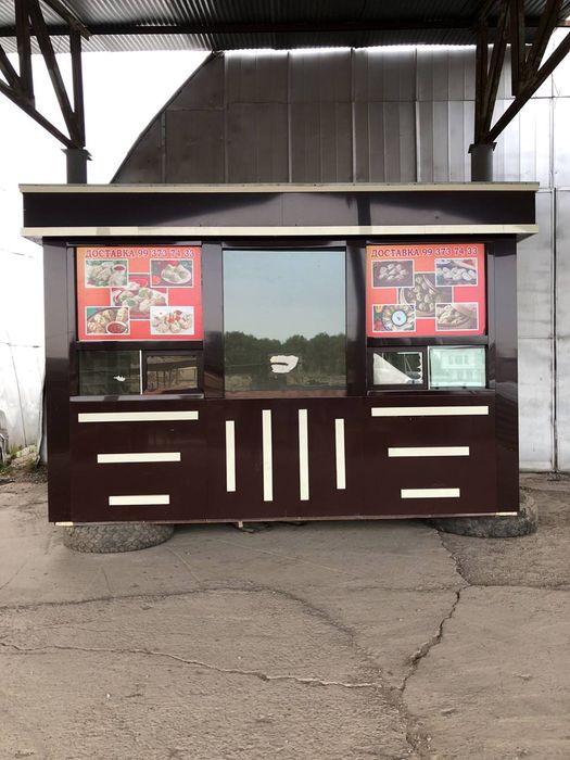 Будка торговая оборудованная