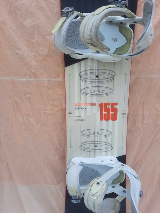 Сноуборд Rossignol District White 155см.