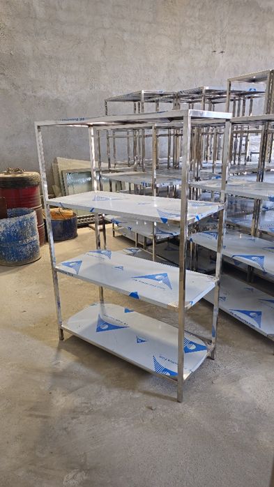 нержавеющей столы, мойки, стеллажи