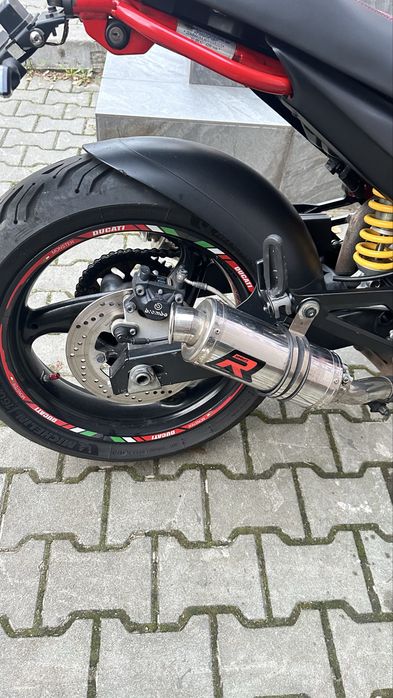 Vand/schimb Ducati monster 695 cafe racer,anul 2007.