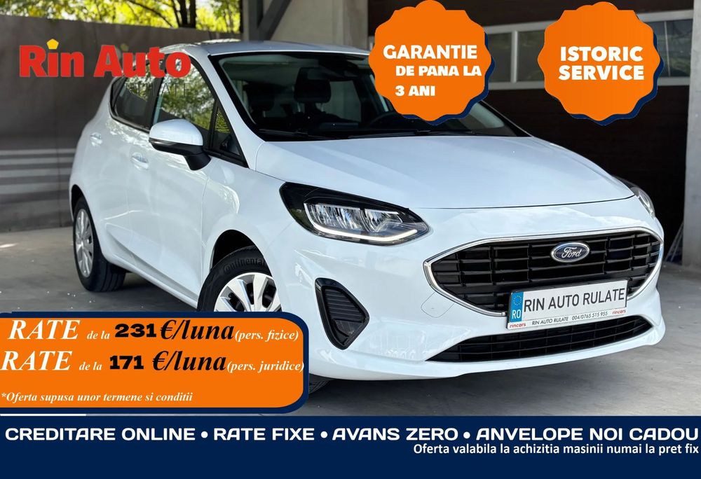 Ford Fiesta Posibilitate vanzare si in RATE ~ Credit Leasing TVA 21% ~ New model !
