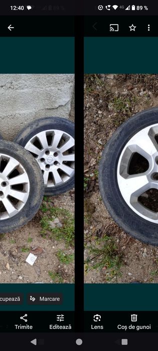Jante aliaj Opel 5x110 R16 3 +1 diferite vezi poze