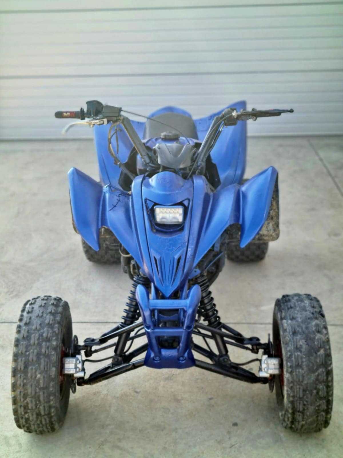 Vand atv iamaha raptor cu motor de honda gbr 600