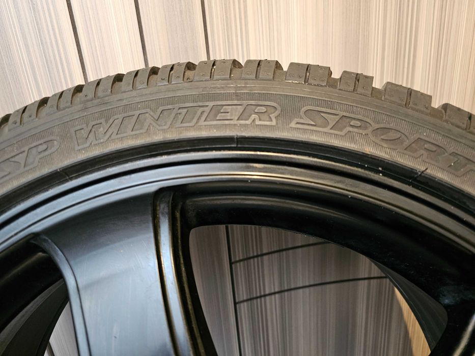 Джанти 18 цола 5 х120 със зимни гуми за BMW