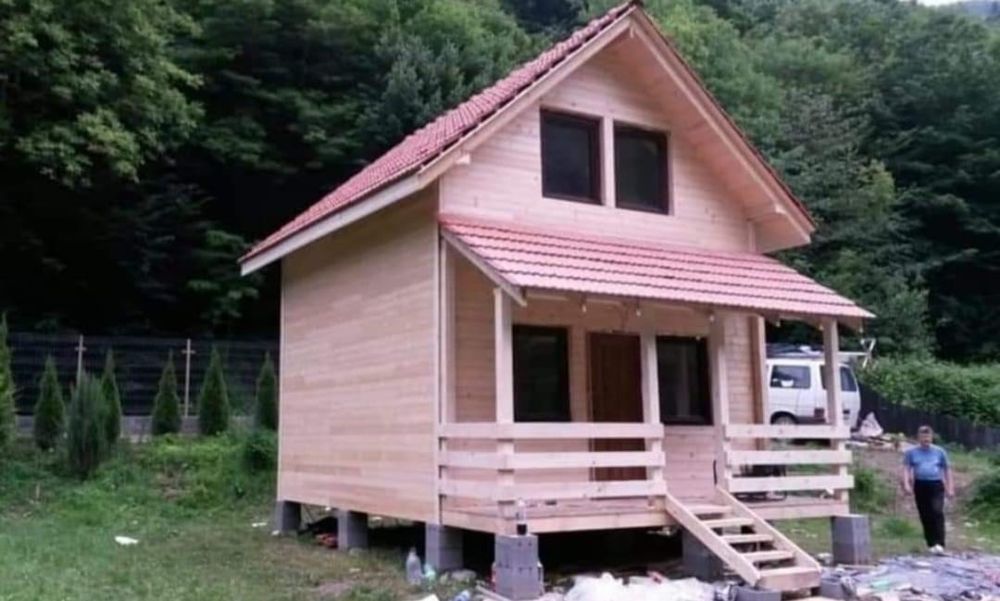 Vindem cabane din lemn