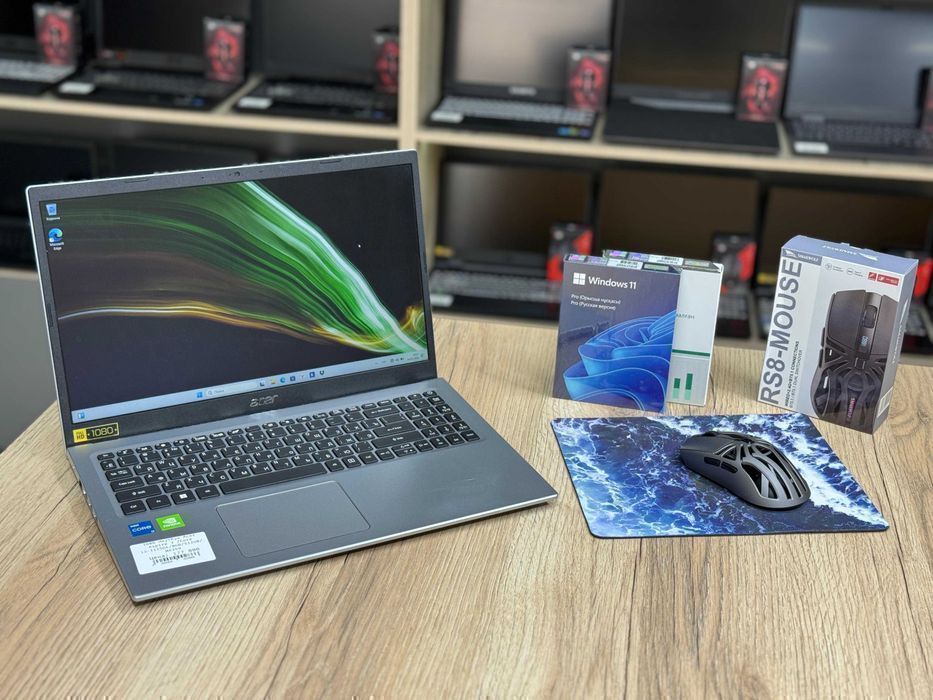 Acer Aspire 3 2022 — надёжный ноутбук с дискретной графикой MX350