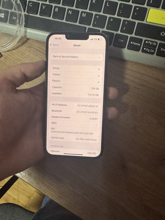 Iphone 13 pro 28 gb, negru, liber