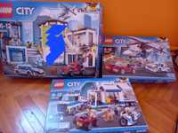 Vand Lego city sectia de politie 60141, camion 60139, elicopter 60138