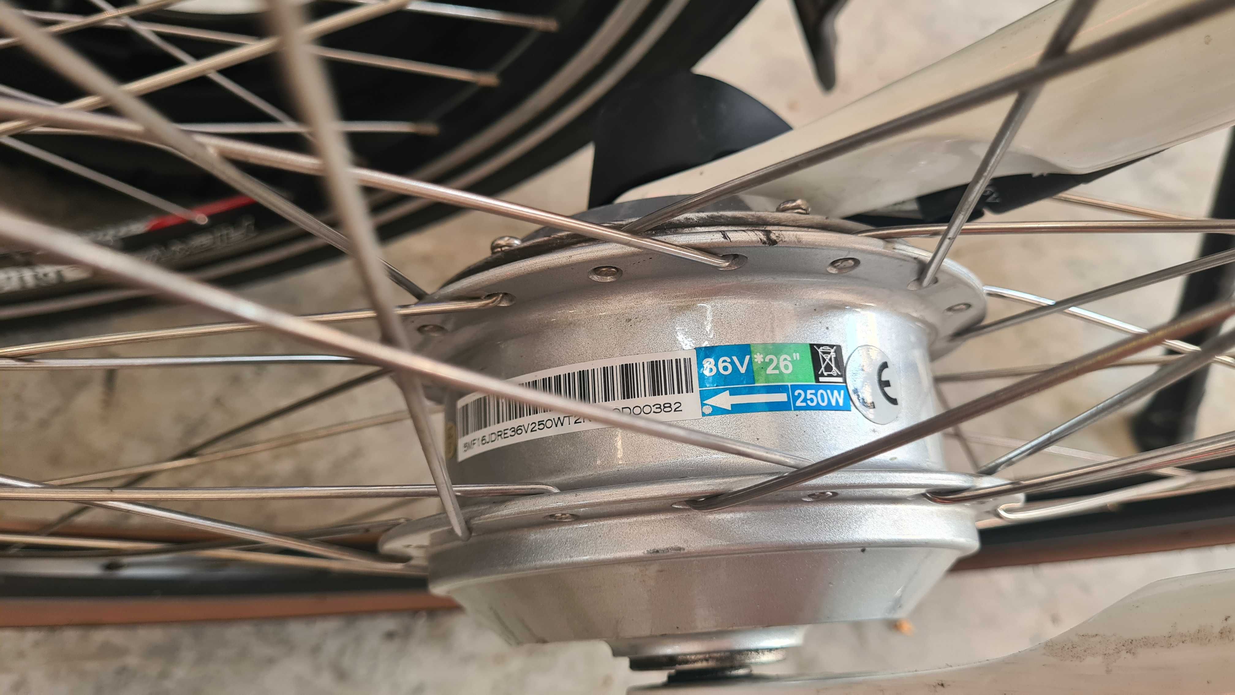 Елетрически велосипед Колело Ебайк Ebike  Алуминиево 26" AVE Аве