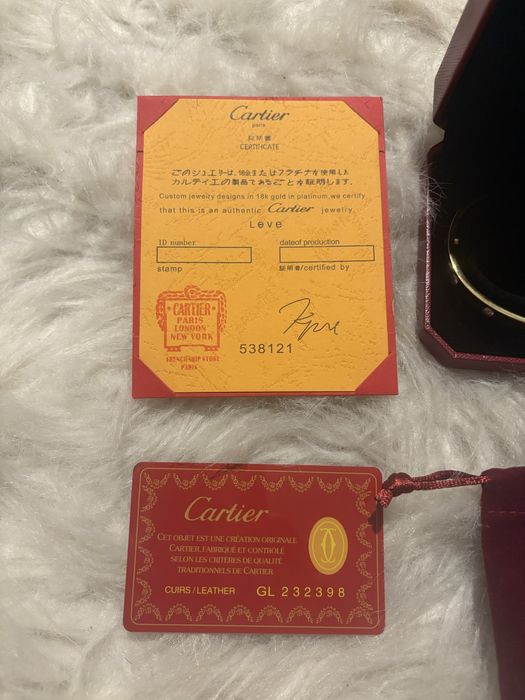 Bratara Cartier 18K Gold