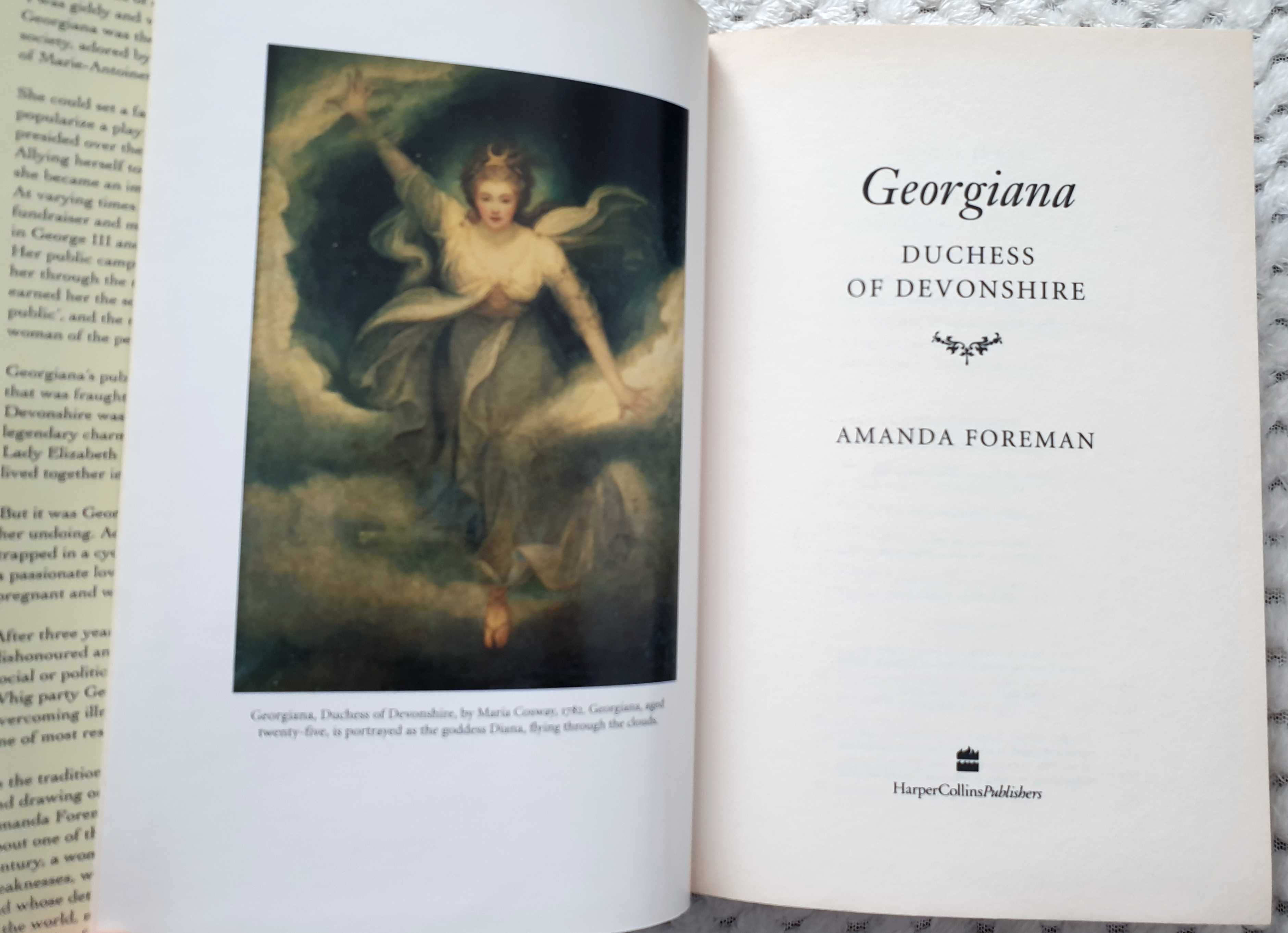 Carte istorie / biografie - Georgiana, Duchess of Devonshire