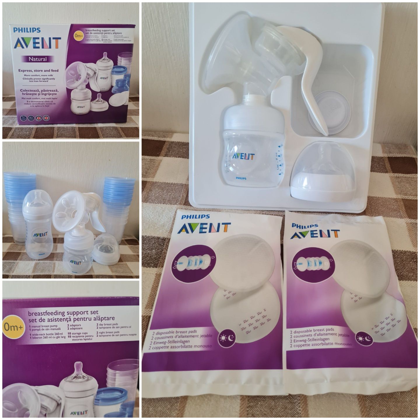 Pompă sân manuală Philips Avent/Biberoane/Cupe sân